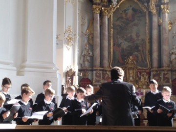 Gottesdienst im Kloster Schäftlarn